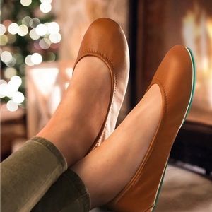 Tieks Chestnut 10 Brown Flats